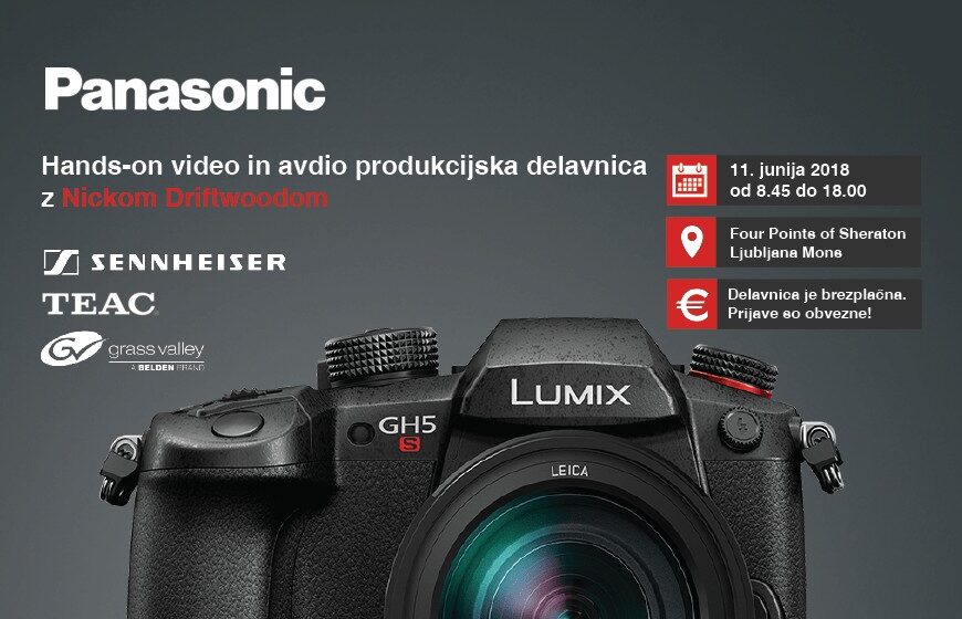Vabilo: Hands-on video in avdio delavnica z Nickom Driftwoodom