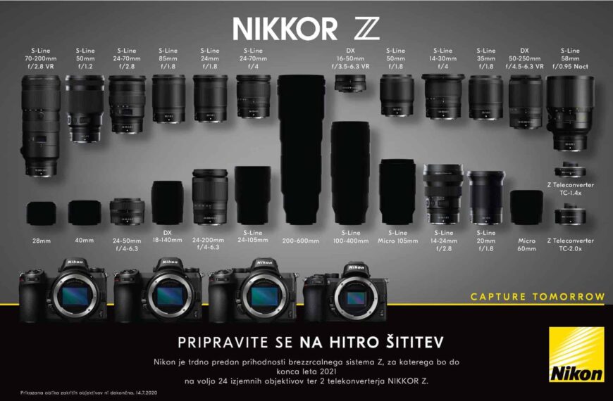 Vstopite v svet polnega formata z brezzrcalnim Nikon Z 5