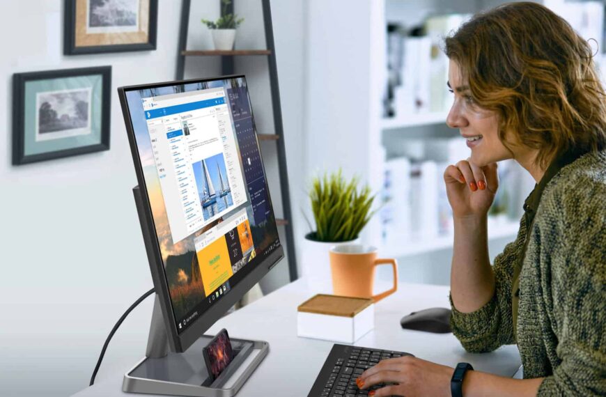 Na sejmu CES predstavljeni novi računalniki Yoga AIO 7, LAVIE in NECPC ter novi Lenovo monitorji