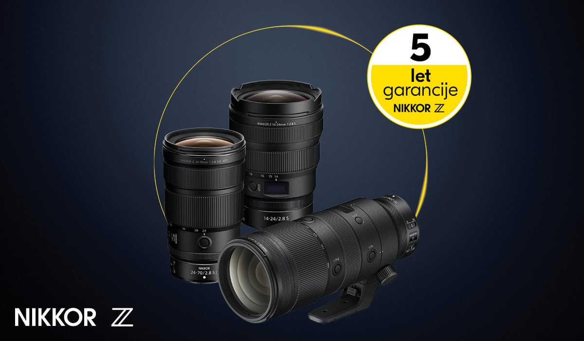 Nikkor Z 5 let garacije