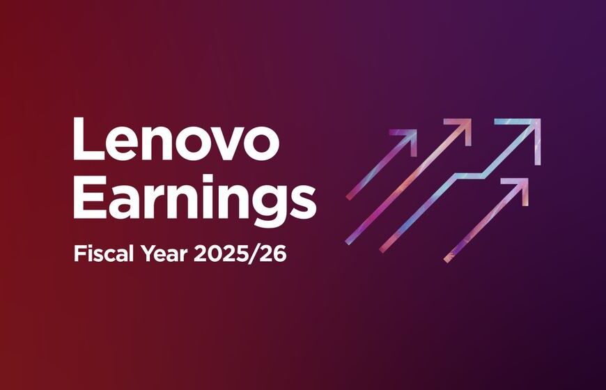 Skupina Lenovo: Rezultati za četrto četrtletje in poslovno leto 2025/26