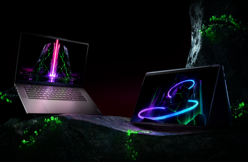 Lenovo z novimi napravami Yoga cilja na ustvarjalce in delo z umetno inteligenco